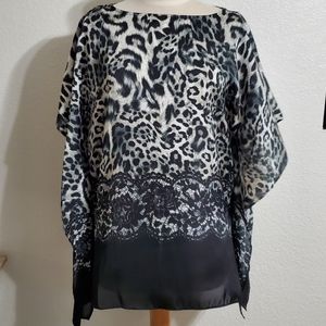 MK Animal Print Blouse